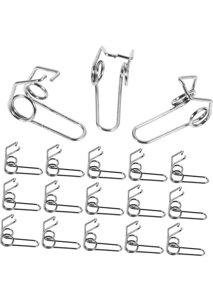 & Taşıması Kolay Trompet Vana Tamir Takımı - Su Anahtarı Tükürük Vanası Için Yaylı 20 Adet Müzik Aleti Parçası