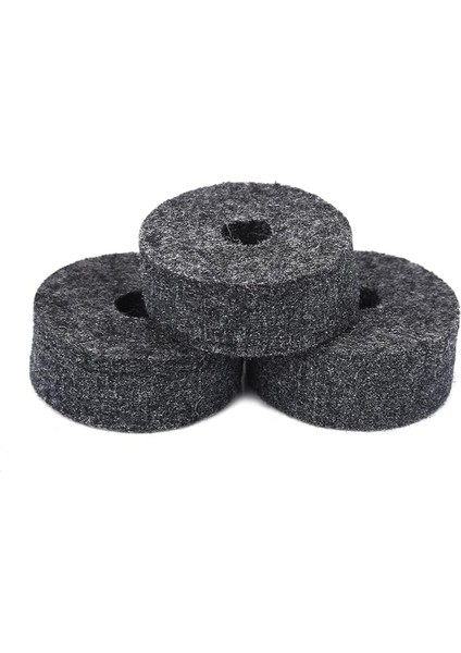 10 Adet Caz Davul Zil Kesi Pedleri - Caz Davulları Için Temel Aksesuarlar, Gri ve Rahat (Gray) indirimleri