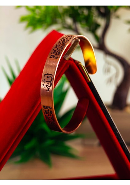 Saf Bakır Bileklik El Yapımı Üzerinde Özel Tasarımlar