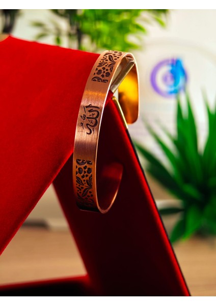 Saf Bakır Bileklik El Yapımı Üzerinde Özel Tasarımlar