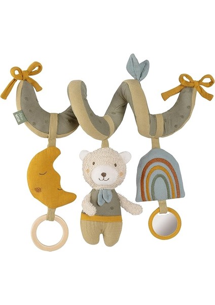 Aktivite Spiral Ayı Yatak, Oyun Parkı, Bebek Koltuğu ve Araba Koltuğu Için Bebek Oyuncağı - 0+ Aydan Itibaren Bebekler ve Küçük Çocuklar Için Motor Beceri Oyuncağı