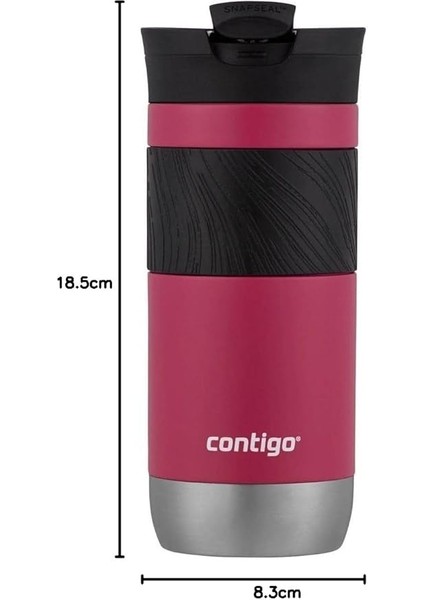 Byron Pro Snapseal Termos Bardak 470ML Pembe indirimleri