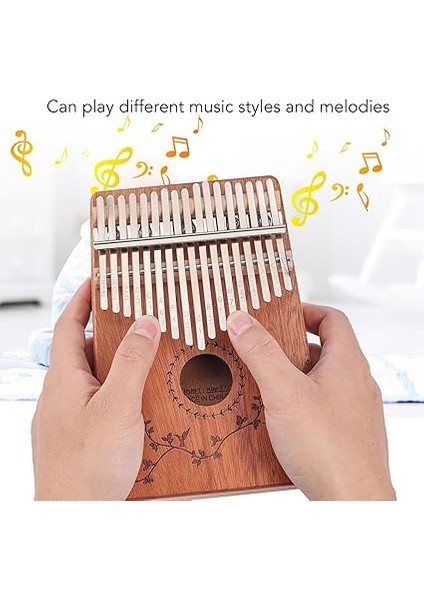 Taşınabilir Kalimba, Başparmağın 17 Anahtarı fiyatları