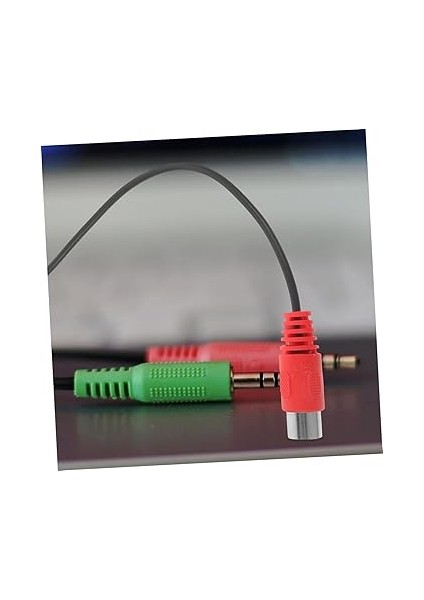 2 Adet Ses Adaptör Kablosu Midi Araba Ses Kablosu Stereo C Kablolu Ses Kablosu Adaptörü Kablo 5 Pimli 3,5 mm Jak Kablosu Gitar Için Ses Adaptörü Kauçuk Kırmızı fiyatları