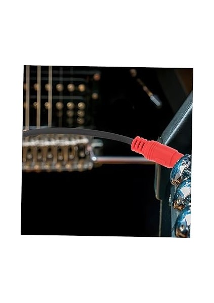 2 Adet Ses Adaptör Kablosu Midi Araba Ses Kablosu Stereo C Kablolu Ses Kablosu Adaptörü Kablo 5 Pimli 3,5 mm Jak Kablosu Gitar Için Ses Adaptörü Kauçuk Kırmızı modelleri
