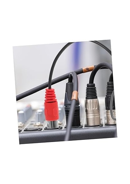 2 Adet Ses Adaptör Kablosu Midi Araba Ses Kablosu Stereo C Kablolu Ses Kablosu Adaptörü Kablo 5 Pimli 3,5 mm Jak Kablosu Gitar Için Ses Adaptörü Kauçuk Kırmızı fırsatları