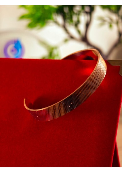 Saf Bakır Bileklik El Yapımı Üzerinde Özel Tasarımlar modelleri