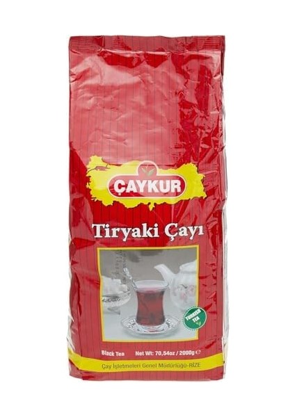 Çaykur Tiryaki Dökme Siyah Çay 2000G