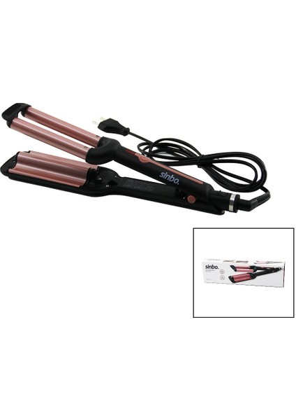 Saç Şekillendirici Maşa 200 Derece Sıcaklık - 360 Derece Dönebilen Kablo SHD-7070 (4940)