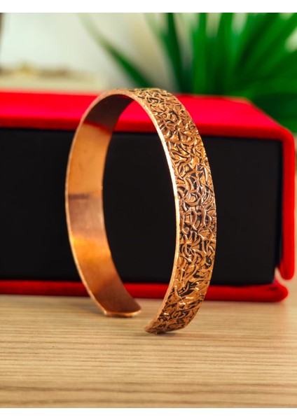 Saf Bakır Bileklik El Yapımı Üzerinde Özel Tasarımlar fırsatları