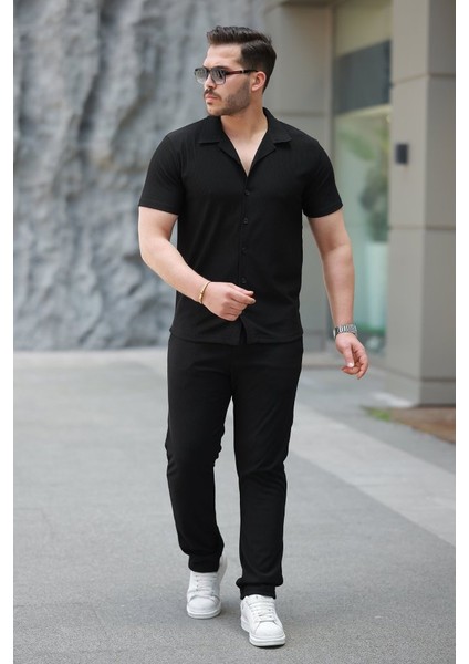 Erkek Ottoman Kumaş Pantolon Gömlek Takım