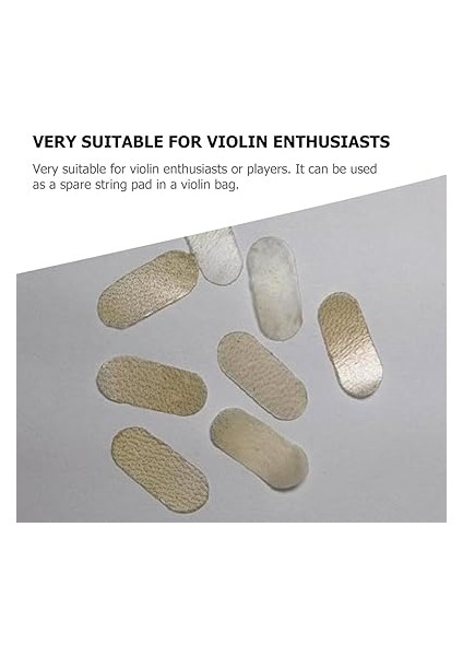 12 Adet Köprü Pedi Köprü Pedleri Keman E-String Koruyucuları Viyola Parçaları Keman Bandı Deri Keman Köprü Parşömen Pedi Deri Aracı Film Öğrenci Müzik Koyun Derisi indirimleri
