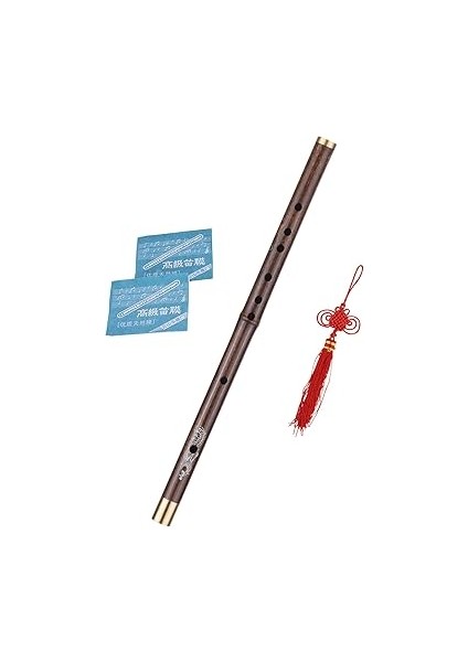 Profesyonel Siyah Bambu Dizi Flüt Geleneksel El Yapımı Çin Müzikal Nefesli Enstrüman C Çalışma Seviyesi fırsatları