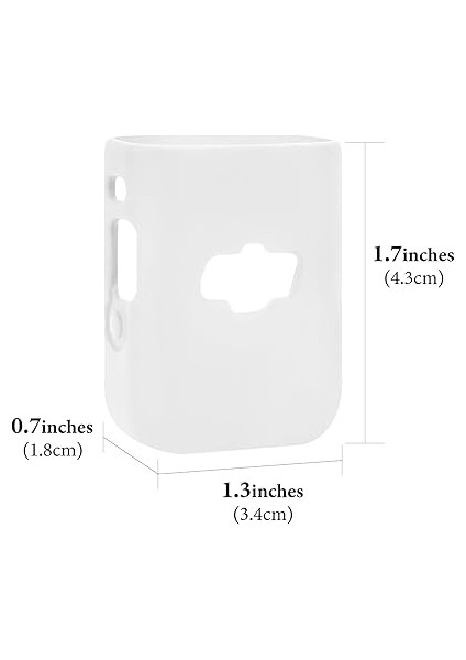 Creators Için Mikrofon Kılıf Kapağı Djı Mic 2 Verici, Mikrofon Silikon Koruyucu Cilt, Yumuşak Kollu Kabuk Koruyucu (Beyaz / 2'li Paket) fiyatları