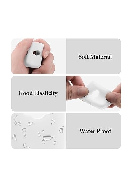 Creators Için Mikrofon Kılıf Kapağı Djı Mic 2 Verici, Mikrofon Silikon Koruyucu Cilt, Yumuşak Kollu Kabuk Koruyucu (Beyaz / 2'li Paket) fırsatları