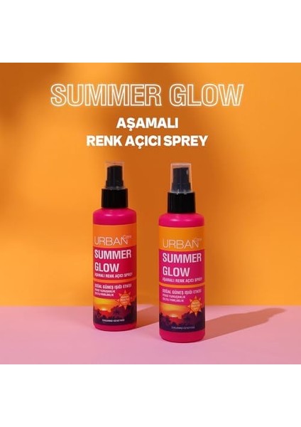 Urban Care Summer Glow Aşamalı Renk Açıcı Saç Spreyi 150 Ml- Vegan