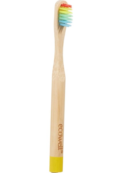Ecowell Bambu Çocuk Diş Fırçası, Yumuşak, Doğal, Bpa Içermez, Vegan & Cruelty Free modelleri