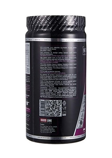 Hardline Kgt Kreatin Glutamine Taurine 1000 gr Limon modelleri