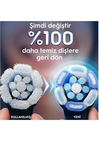 Oral-B Io Ultimate Clean Siyah Diş Fırçası Yedek Başlığı 6 Adet modelleri