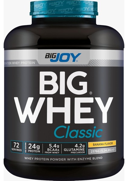 Bigjoy Big Whey Classic - Muz Aromalı 1 Paket(1 x 2288 G)