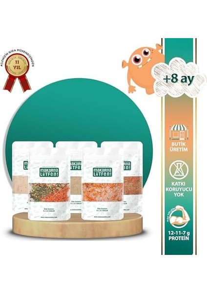 Makarna Lütfen! Başlangıç Çorba Seti (5 Çeşit Şifa Çorbası) modelleri