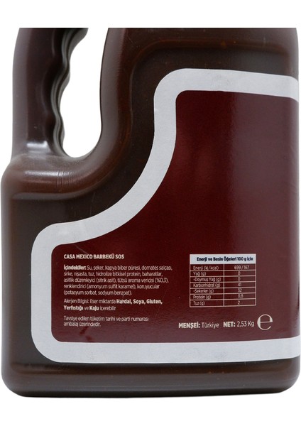 Cheflıne Barbekü Sos 2,53 kg indirimleri