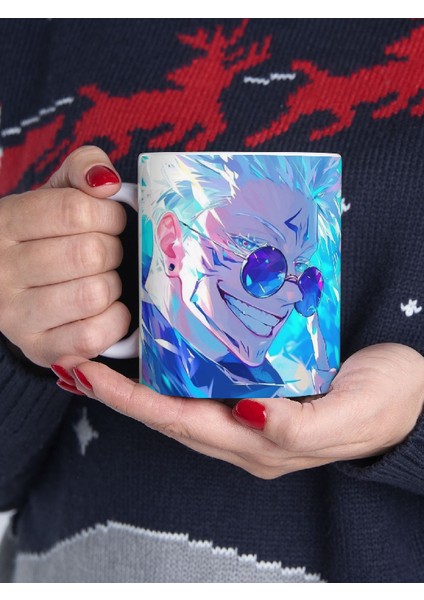 Jujutsu Kaisen "gojo ve Sukuna" Karışımı Porselen Kupa Bardak fiyatları