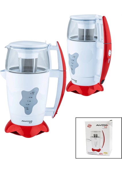 Awox Dual Çay Makinesi Çaycı 1.75LT+1.2LT (4940)