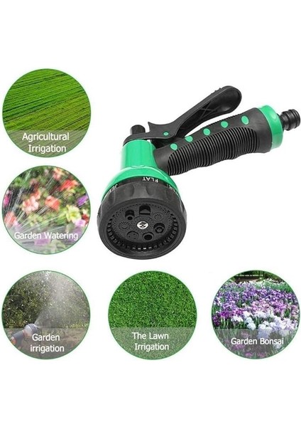 30 Metre Spiral Hortum + 4 Fonksiyonlu Özel Sulama Tabancası (4940) fırsatları