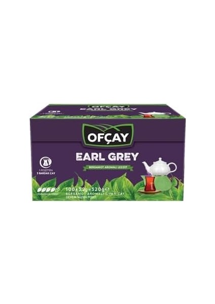 Ofçay Earl Grey 100 x 3,2 gr modelleri