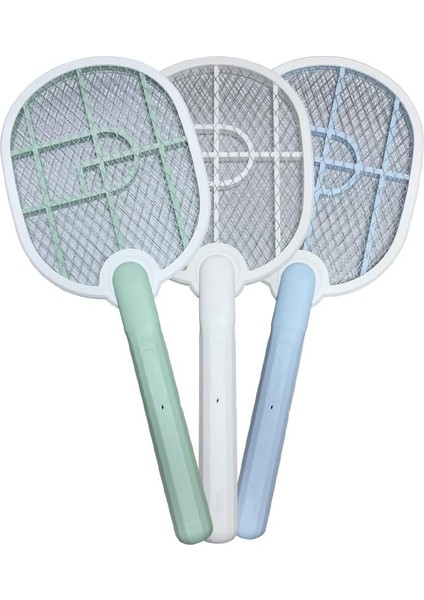 1 Adet Şarjlı Sinek Raketi, Sinek Sivrisinek Böcek Haşere Öldürücü Raket, Type-C Şarj Girişli