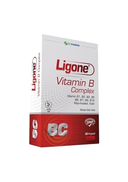 Ligone Vitamin B Kompleks 30 Kapsül