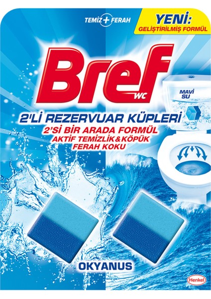 Rezervuar Küpleri Okyanus 2 x 42 G 4 Adet