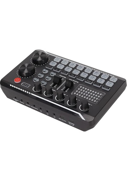 Canlı Modlar: Canlı Ses Kartı F998 Canlı Ses Kartı 16 Bit 44.1khz Çift Kanallı Çok Fonksiyonlu Ses Mikseri Bilgisayarlar Için Cep Telefonları Karaoke Modları Yaşayan Offe Live Canlı