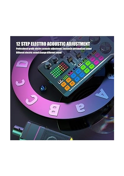 Canlı Modlar: Canlı Ses Kartı F998 Canlı Ses Kartı 16 Bit 44.1khz Çift Kanallı Çok Fonksiyonlu Ses Mikseri Bilgisayarlar Için Cep Telefonları Karaoke Modları Yaşayan Offe Live Canlı indirimleri