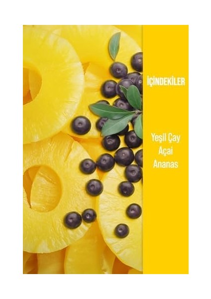 Herby Ice Tea Açai Ananas Soğuk Çay Şeker Ilavesiz 250 ml x 12 Adet fiyatları