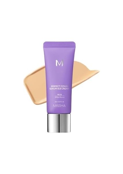 Mıssha Yaşlanma Karşıtı Bakım ve Aydınlık Görünüm Sunan M Perfect Cover Serum Bb Cream SPF50+/PA++++ No:25 fiyatları