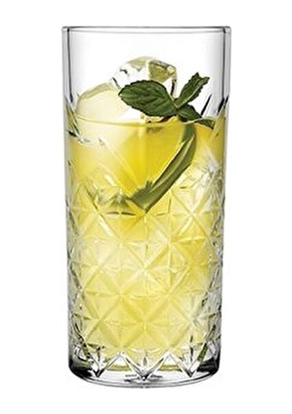 Timeless Meşrubat Bardağı 4 Parça Kristal Malzeme Şık Desen ile modelleri