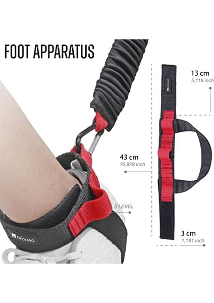 Rebuwo Çok Fonksiyonlu Direnç Lastiği Seti Multifunction Resistance Set Çok Amaçlı Taşınabilir Egzersiz Lastiği Seti Üst Vücut Alt Vücut Çalıştırma Aparatı modelleri