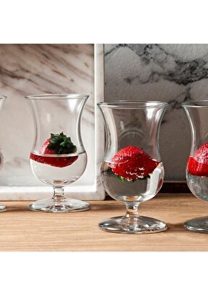 440221 Ayaklı Gala Çay Bardağı 4'lü