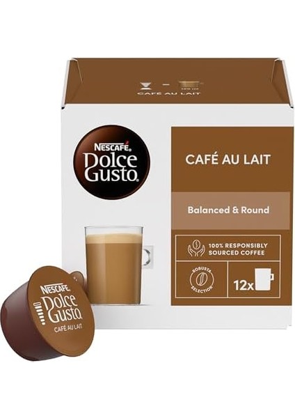 Nescafe Dolce Gusto Cafe Au Lait 16 Kapsül 160 gr modelleri