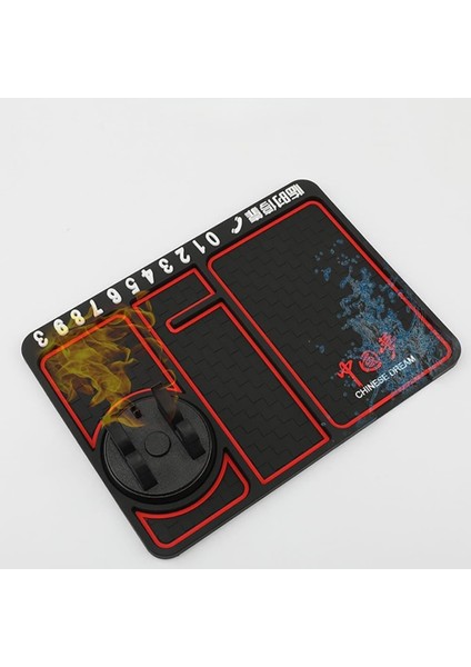 Araç Içi Kaydırmaz Torpido Organizeri Sihirli Ped Telefon Tutucu Torpido Kaydırmaz Ped