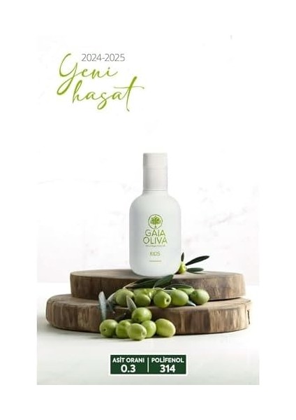 Çocuklara Özel 250 ml Erken Hasat Natürel Sızma Zeytinyağı fiyatları