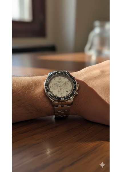 Erkek Kol Saati Gümüş Renk, Metalik Kadran - Şık Metal Kordon, 2 Yıl Garantili modelleri