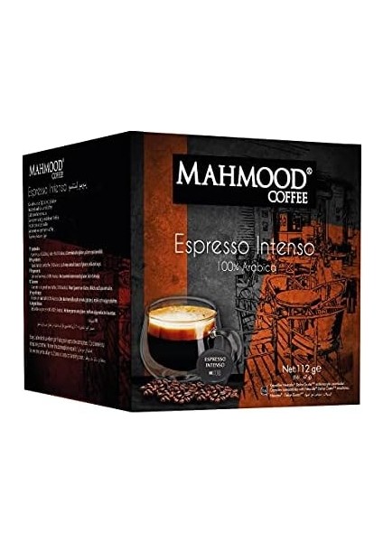 Mahmood Coffee Espresso Intenso Kapsül Kahve, Dolce Gusto Uyumlu, 7gr (16'lı Paket) modelleri