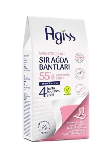 Agiss Sir Ağda Bandı 55 Adet