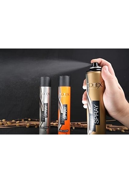 Totex Saç Şekillendirici Aeresol Spray Gold | Yüksek Tutuş | Parlak Görünüm 400ML fiyatları
