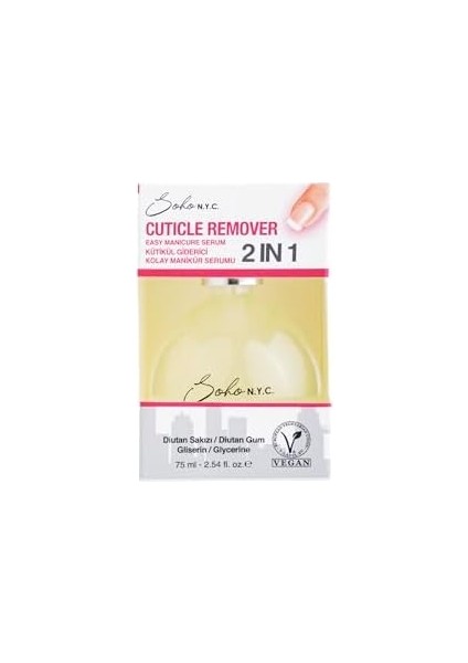 Soho N.y.c. Tırnak Kütikül Giderici Serum 75 ml modelleri
