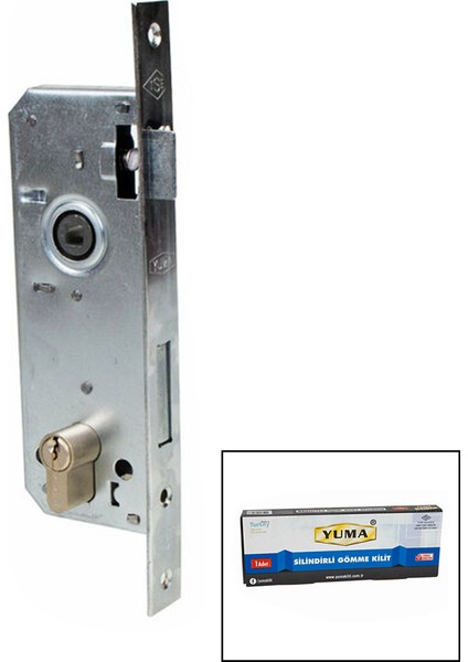 Silindir Gömme Kilit Kare 35MM (4940)