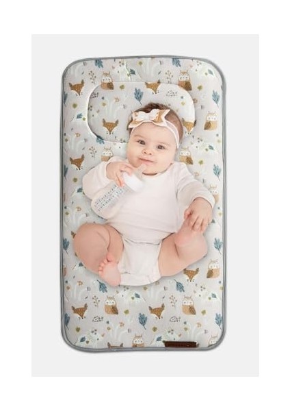 Rivaistanbul Hayvan Desenli Yenidoğan Alt Açma Değiştirme Pedi Minderi Örtüsü fiyatları